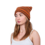 Çizgili Kedi Kulaklı Bere – Image 13