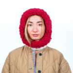 Özelleştirilebilir Yumuşak Kenarlı Kapüşonlu El Örgüsü Balaklava